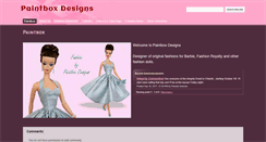 Desktop Screenshot of paintboxdesigns.net